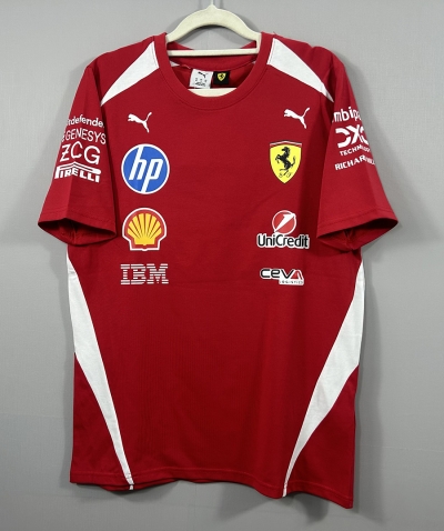 2026 Ferrari red F1 shirt S-5XL